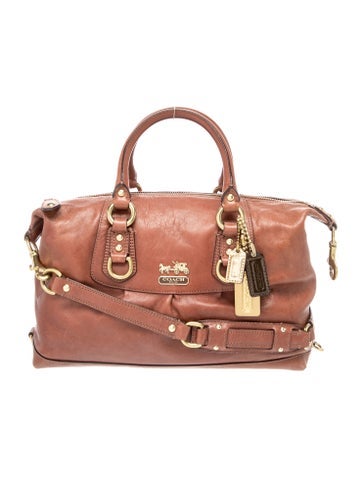 Leather Top Handle Bag