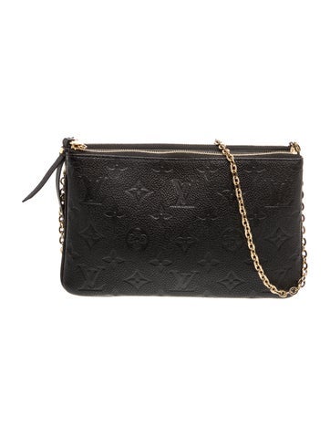 LV Monogram Double Zip Pochette
