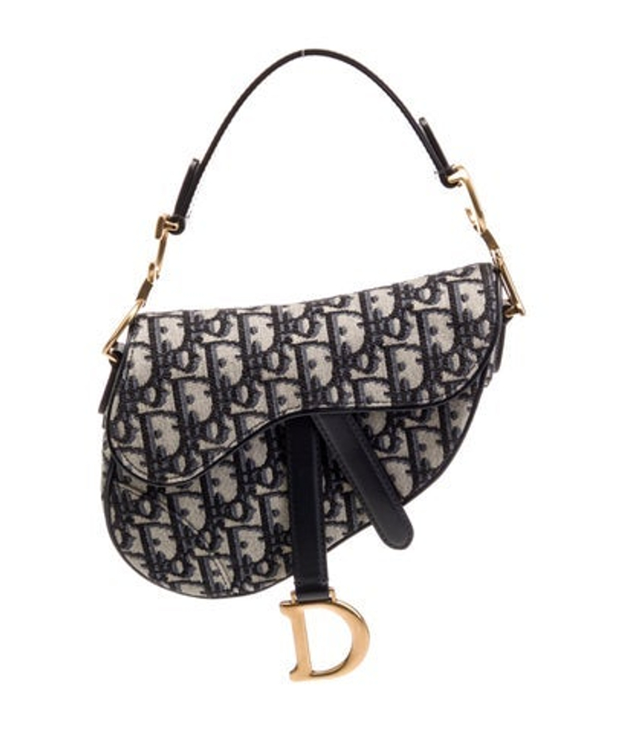 Dior Dior Oblique Jacquard Oblique Saddle Mini