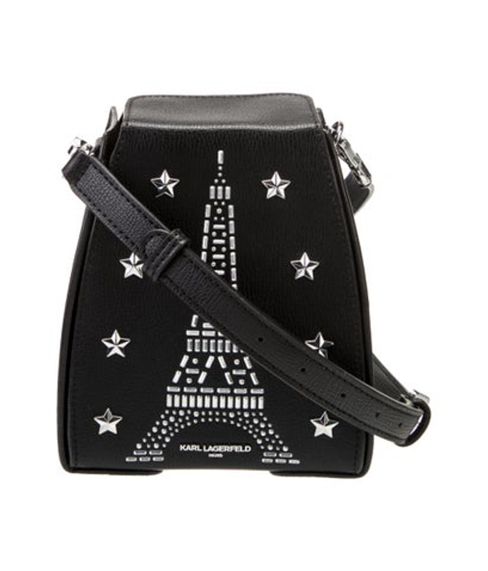 Karl Lagerfeld Lagerfeld Leather Crossbody Bag