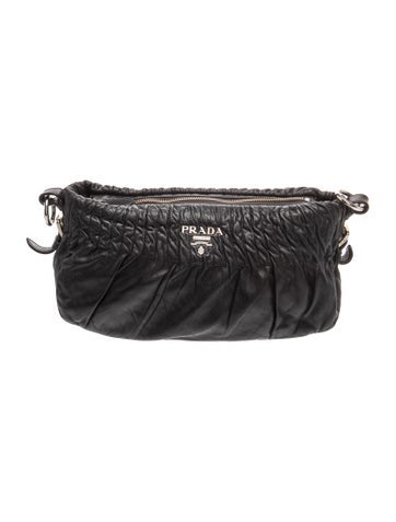 Nappa Gaufre Leather Crossbody Bag