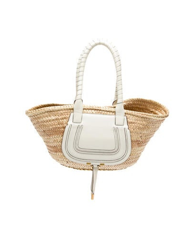 Chloe Straw Shoulder Bag