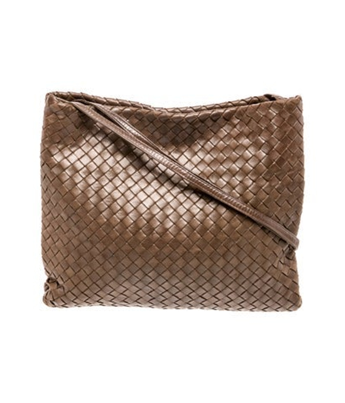 Bottega Veneta Veneta Intrecciato Shoulder Bag Vintage