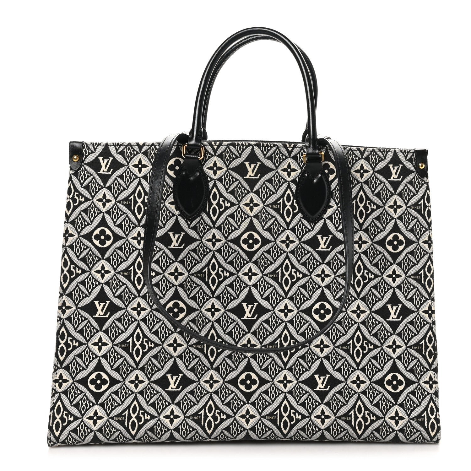 Louis Vuitton Jacquard Since 1854 Onthego GM Grey