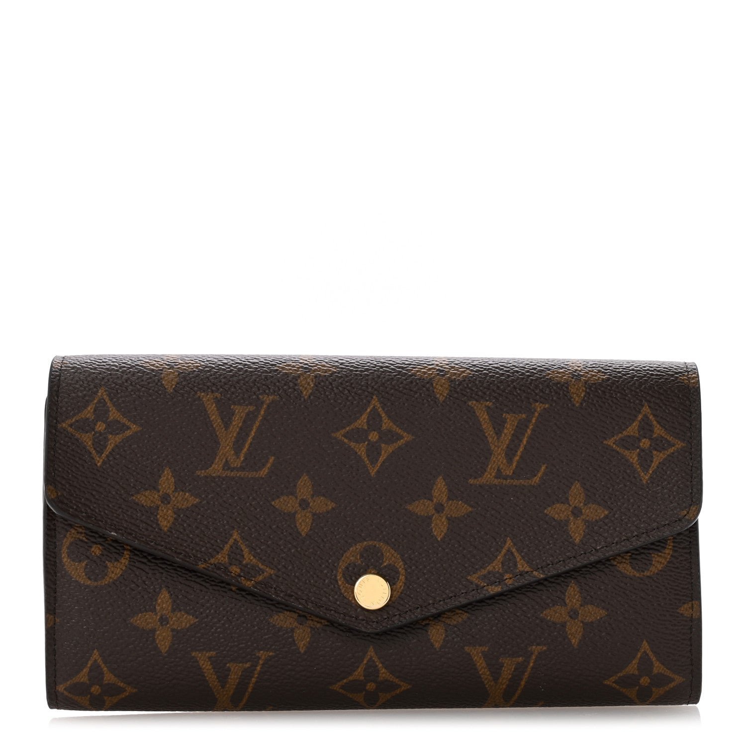 Louis Vuitton Monogram Sarah Wallet NM Coquelicot Coquelicot