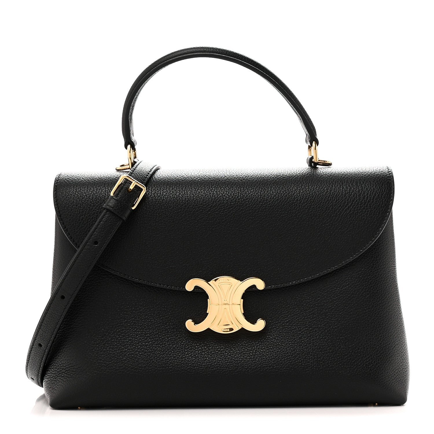 Celine Celine Supple Calfskin Medium Nino Black