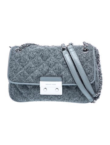 Michael Kors Wool Shoulder Bag