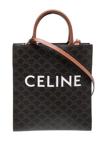 Celine Triomphe Vertical Cabas Small