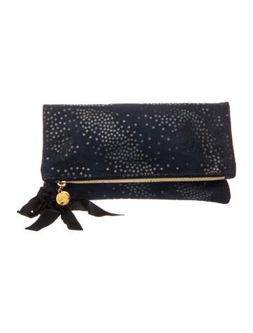 Suede Clutch