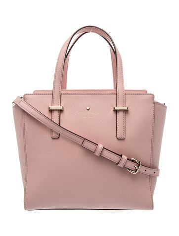 Saffiano Leather Top Handle Bag