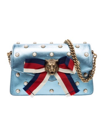 Gucci Faux Pearl Shoulder Bag
