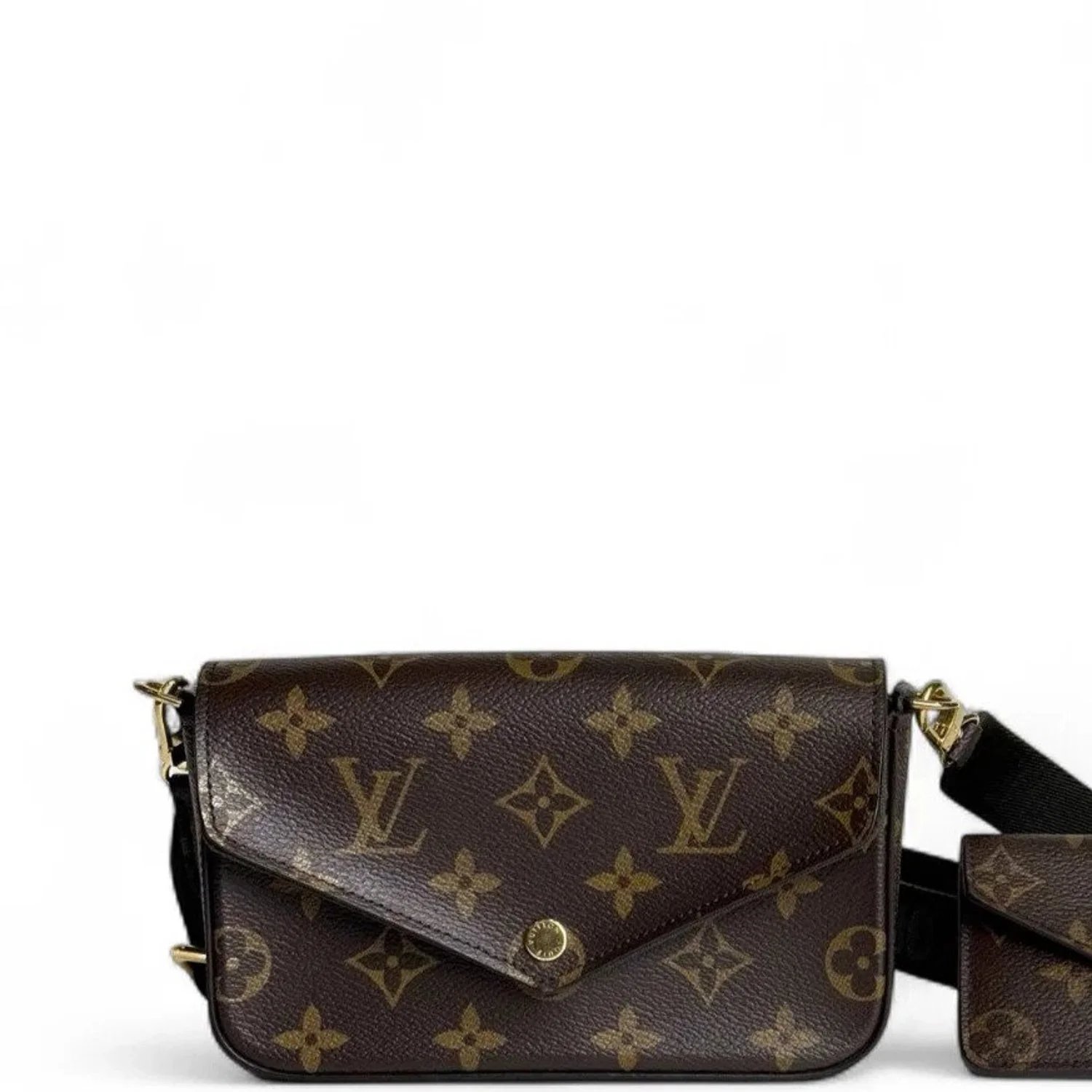 Coated Canvas Felicie Strap & Go