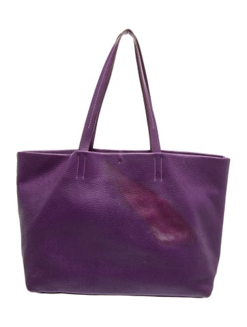 Enameled Metal Triangle Tote