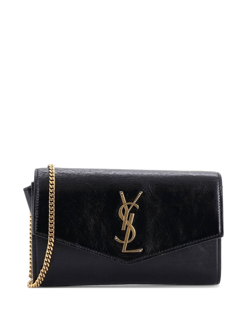 Uptown Chain Wallet Leather crossbody bag