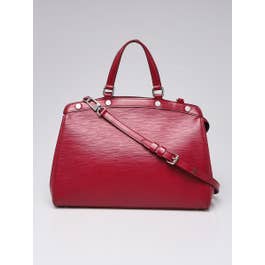 Louis Vuitton Louis Vuitton Fuchsia Epi Leather Brea MM Bag