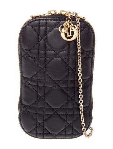 Cannage Dior Call'in Dior Phone Pouch Mini