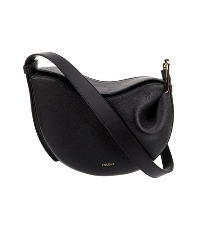 Polene Leather Crossbody Bag