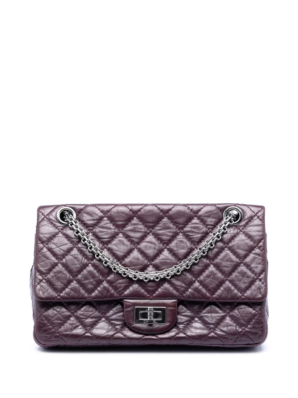 2012 Quilted Aged Calfskin Reissue 2.55 Double Flap 225 shoulder bag