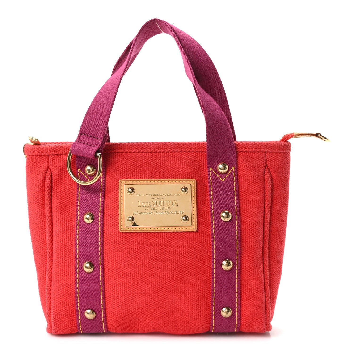Louis Vuitton Antigua Cabas PM Red