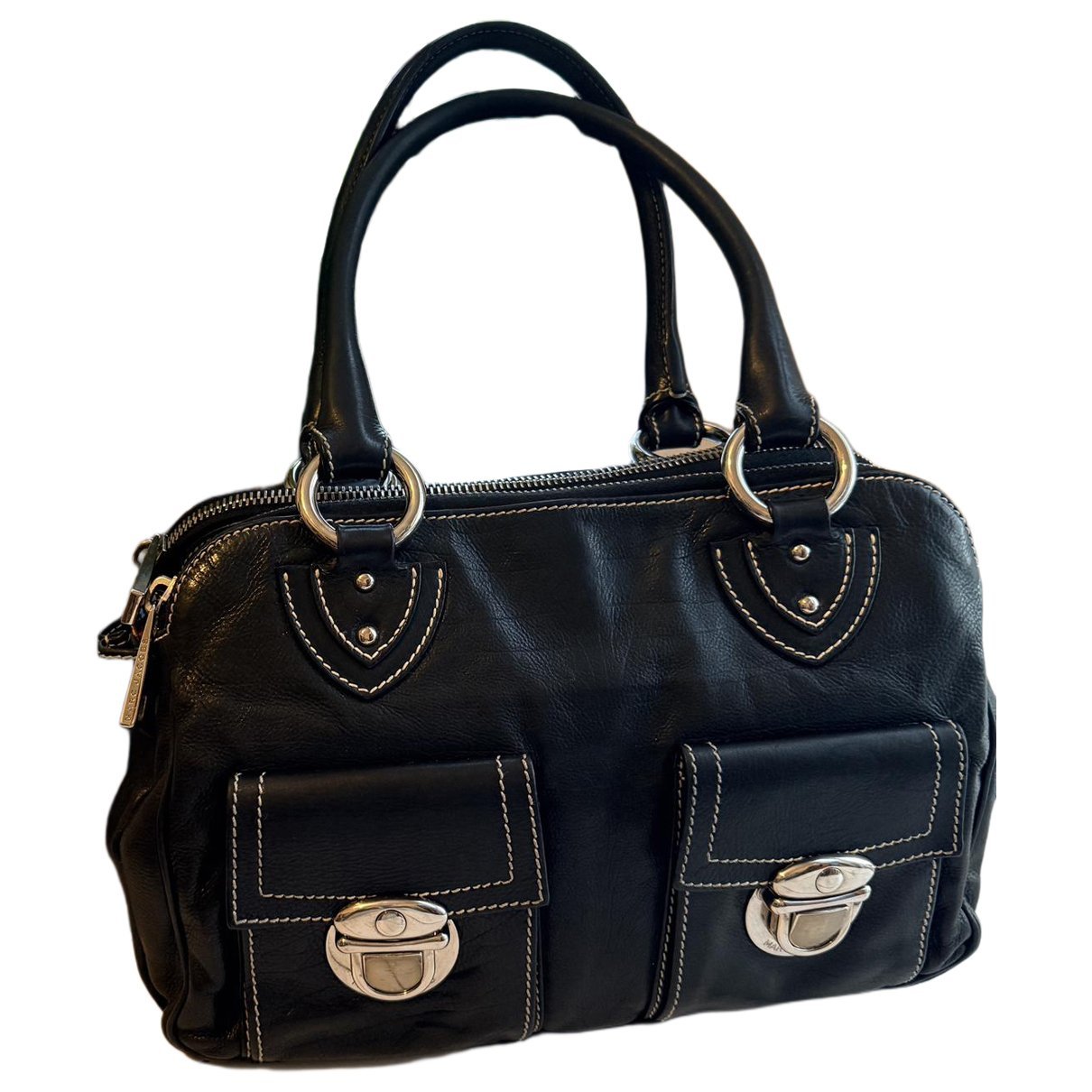 Leather satchel