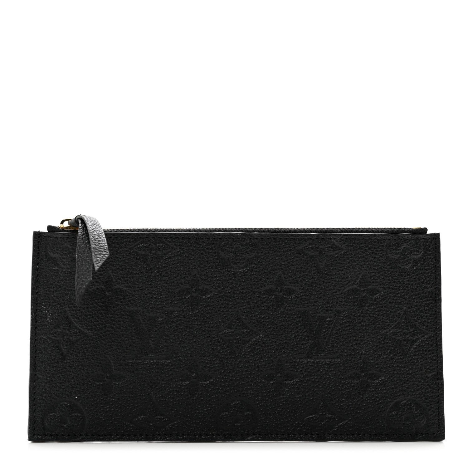 Louis Vuitton Empreinte Felicie Chain Wallet Zippered Insert Black