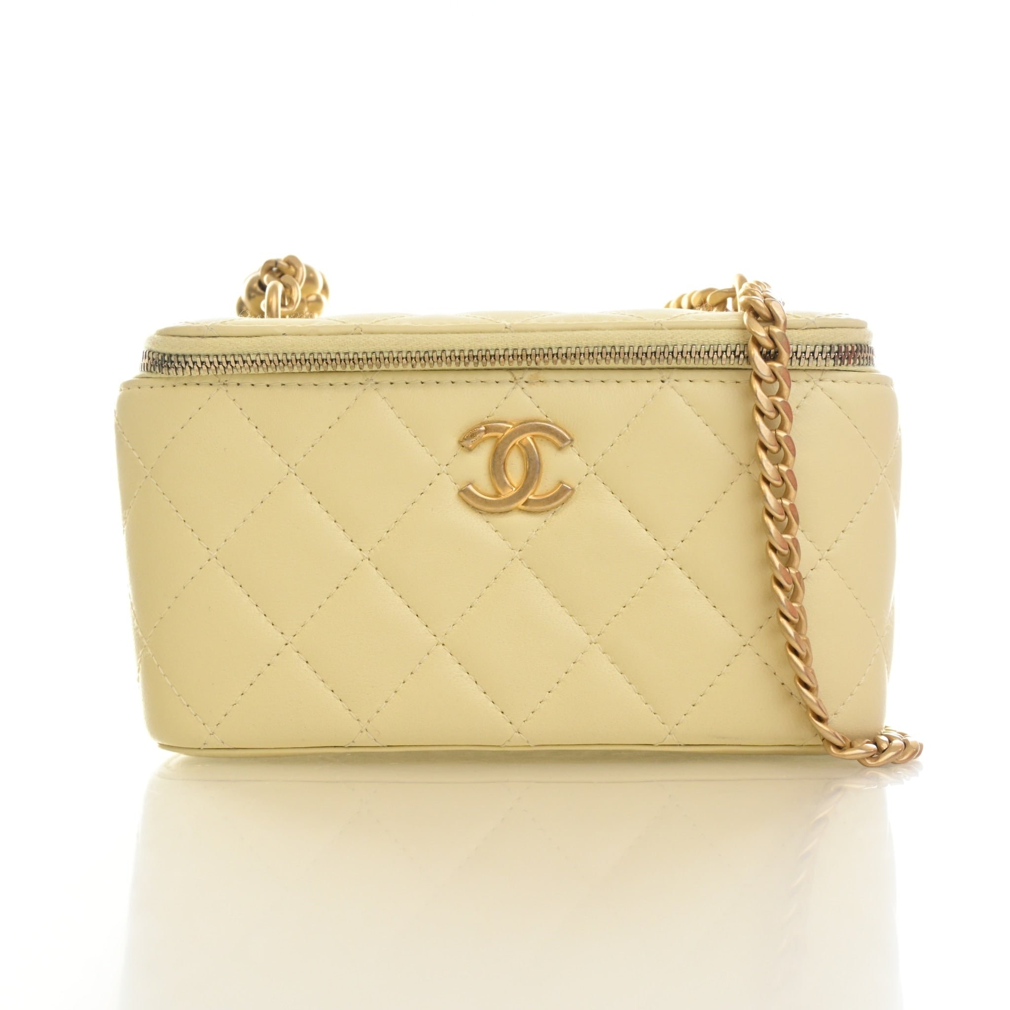 Chanel Small Lambskin Pearl Crush Vanity