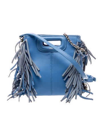 Maje Leather Crossbody Bag