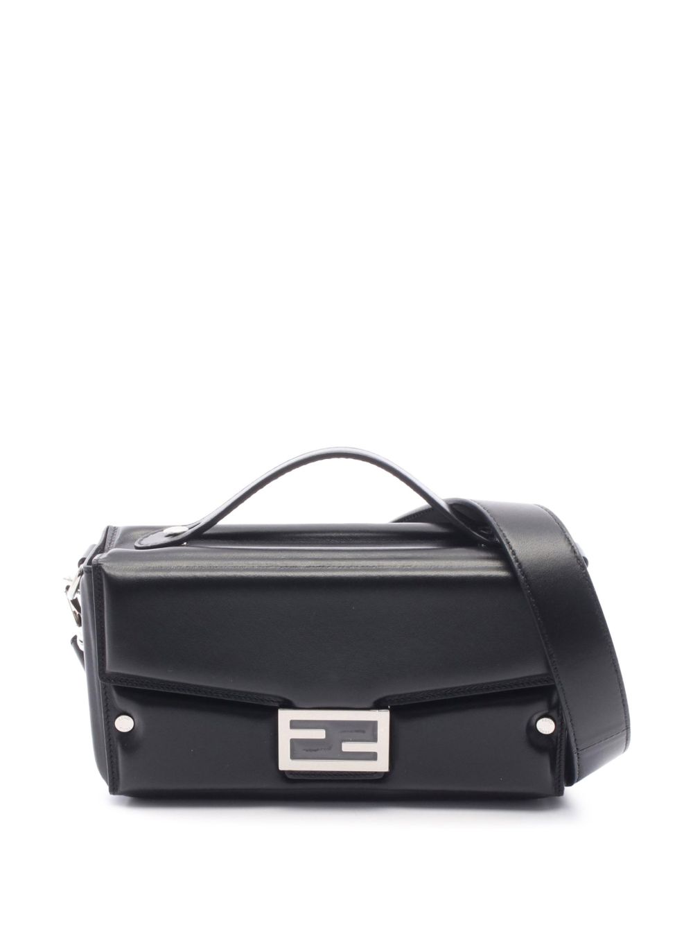 2010-2026 Zucca Calfskin Soft Trunk Baguette satchel