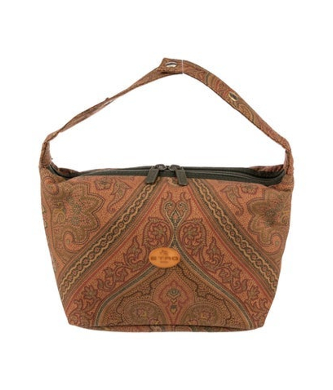 Etro Nylon Top Handle Bag