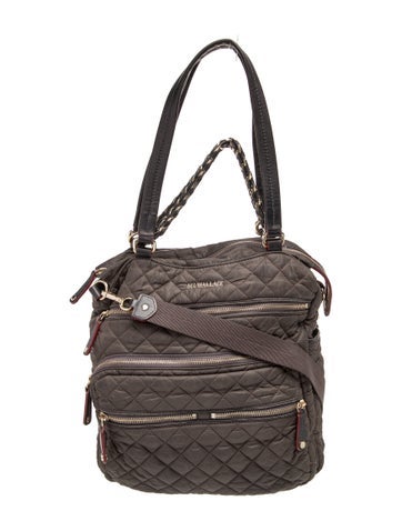 Quilted Messenger Bag