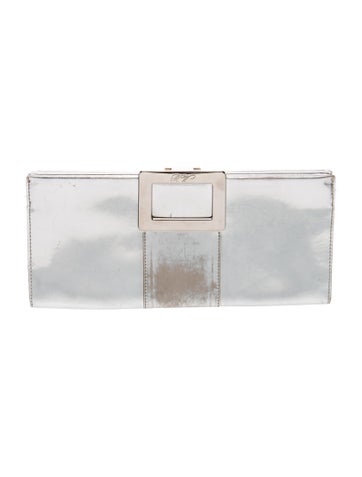 Roger Vivier Leather Clutch