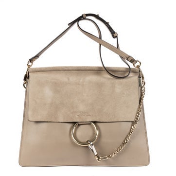 Leather Medium Faye Bag