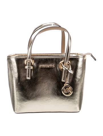 Michael Kors Leather Top Handle Bag