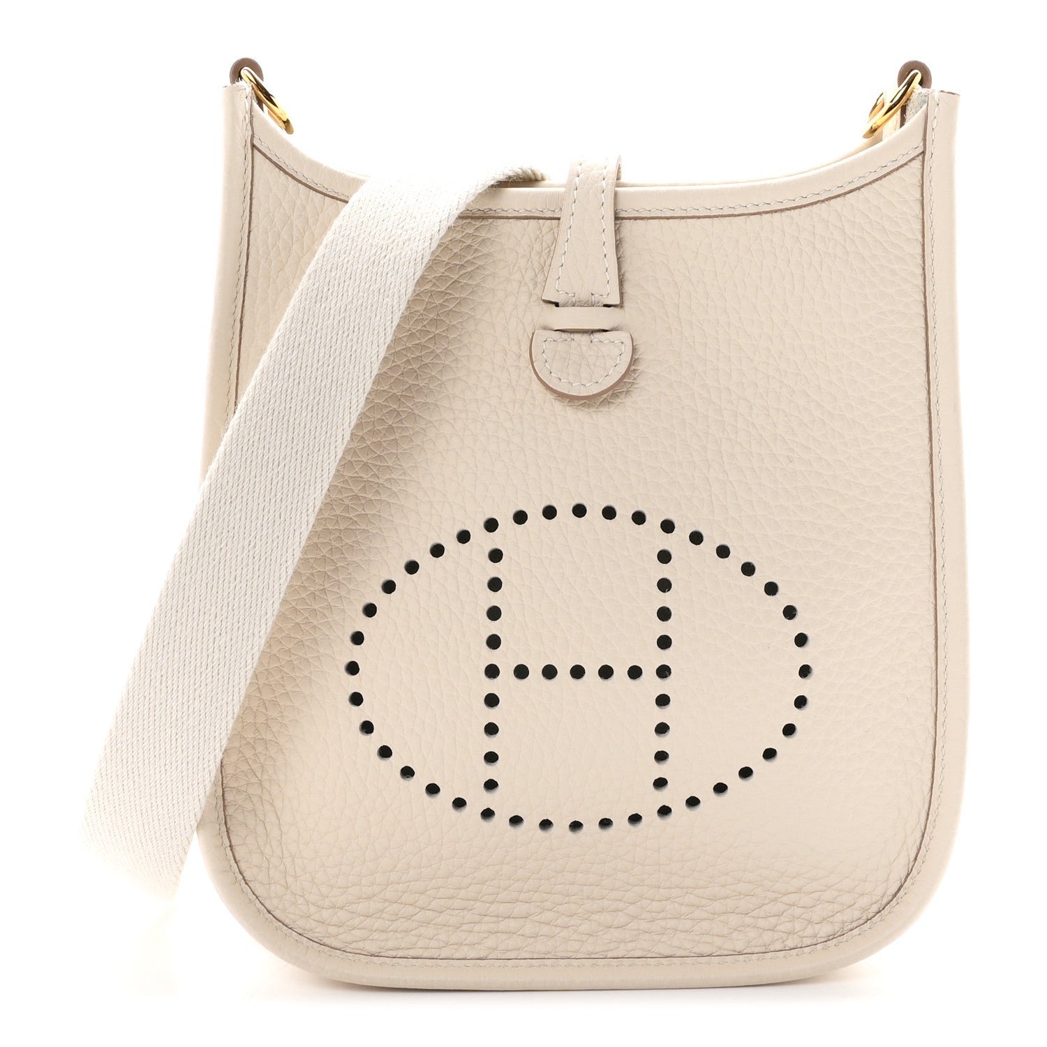 Hermes Taurillon Clemence Evelyne TPM Craie