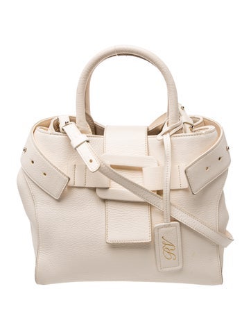 Leather Top Handle Bag