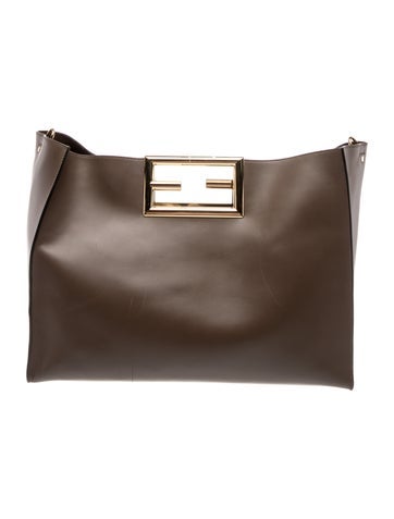 Fendi Leather Way Tote