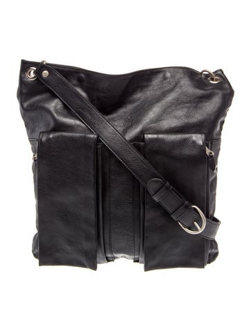 Il Bisonte Leather Messenger Bag Vintage