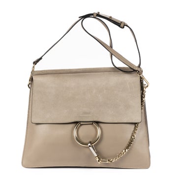 Leather Medium Faye Bag