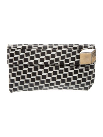 Roger Vivier Leather Clutch