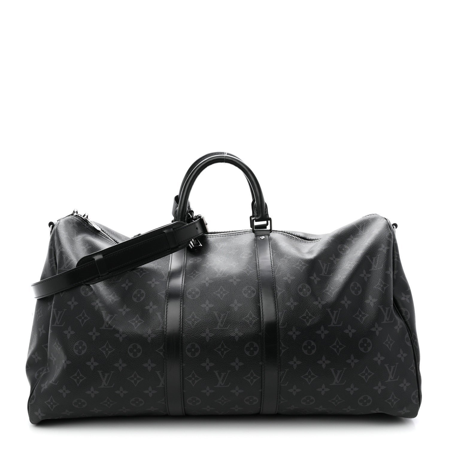 Louis Vuitton Monogram Eclipse Keepall Bandouliere 55