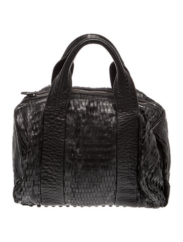 Leather Top Handle Bag