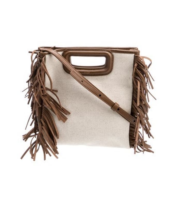 Maje Canvas Crossbody Bag