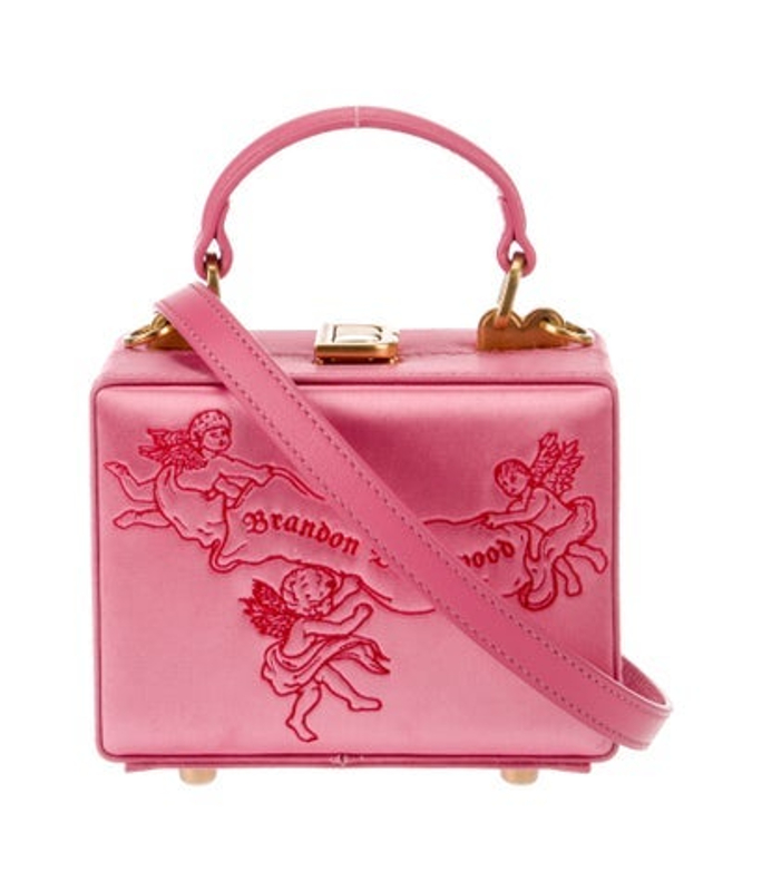 Brandon Blackwood Blackwood Satin Top Handle Bag