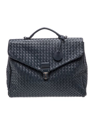 Intrecciato Top Handle Bag