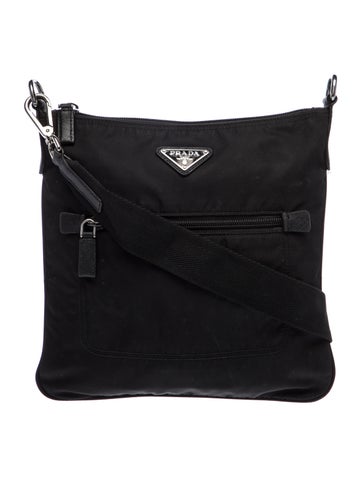 Tessuto Nylon Messenger Bag