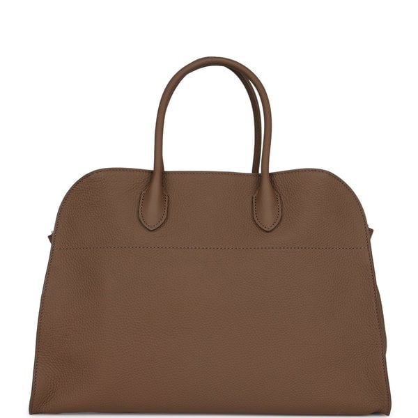 The Row The Row Soft Margaux 15 Bag Chevre Calfskin Silver Hardware