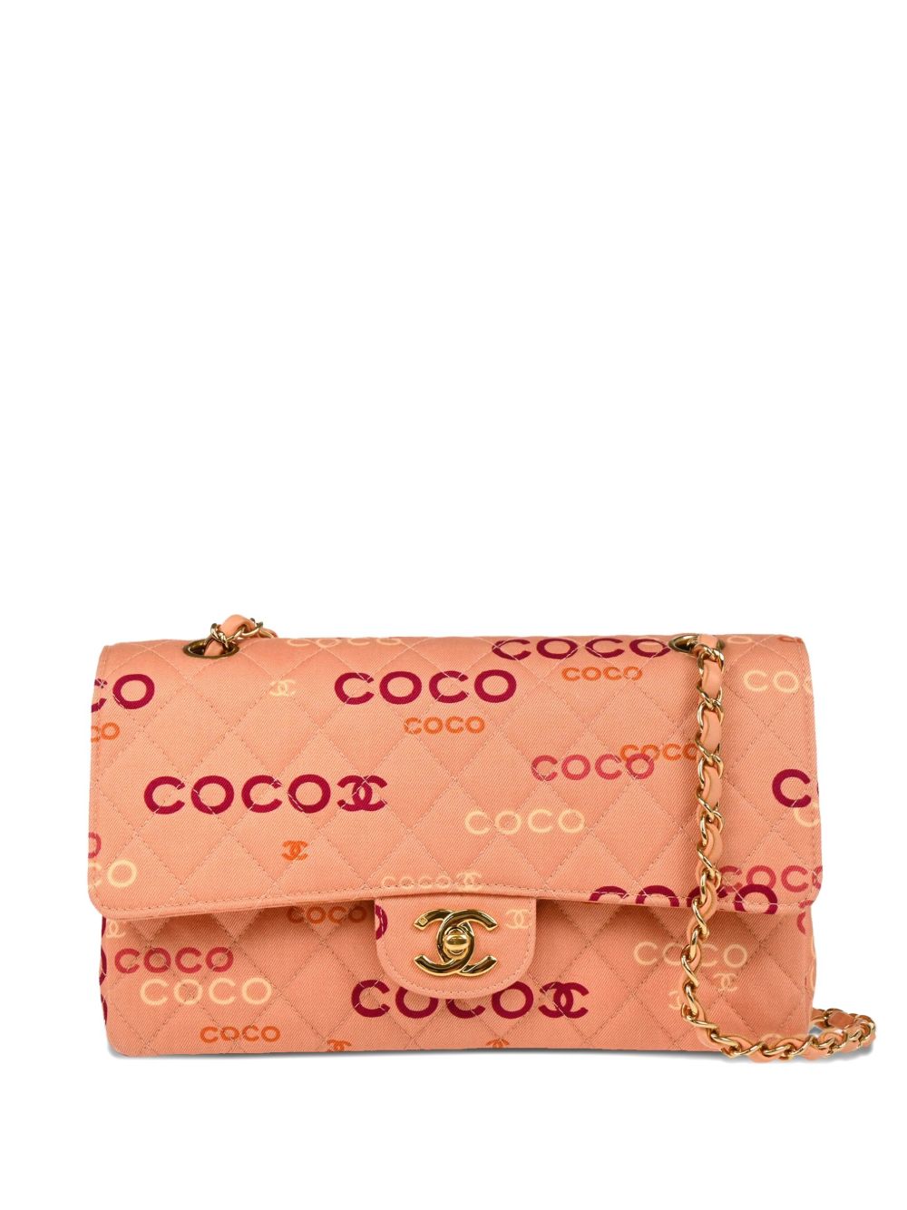 2002 medium Double Flap shoulder bag