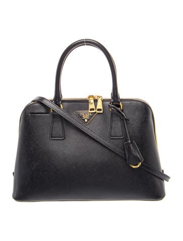Saffiano Leather Top Handle Bag