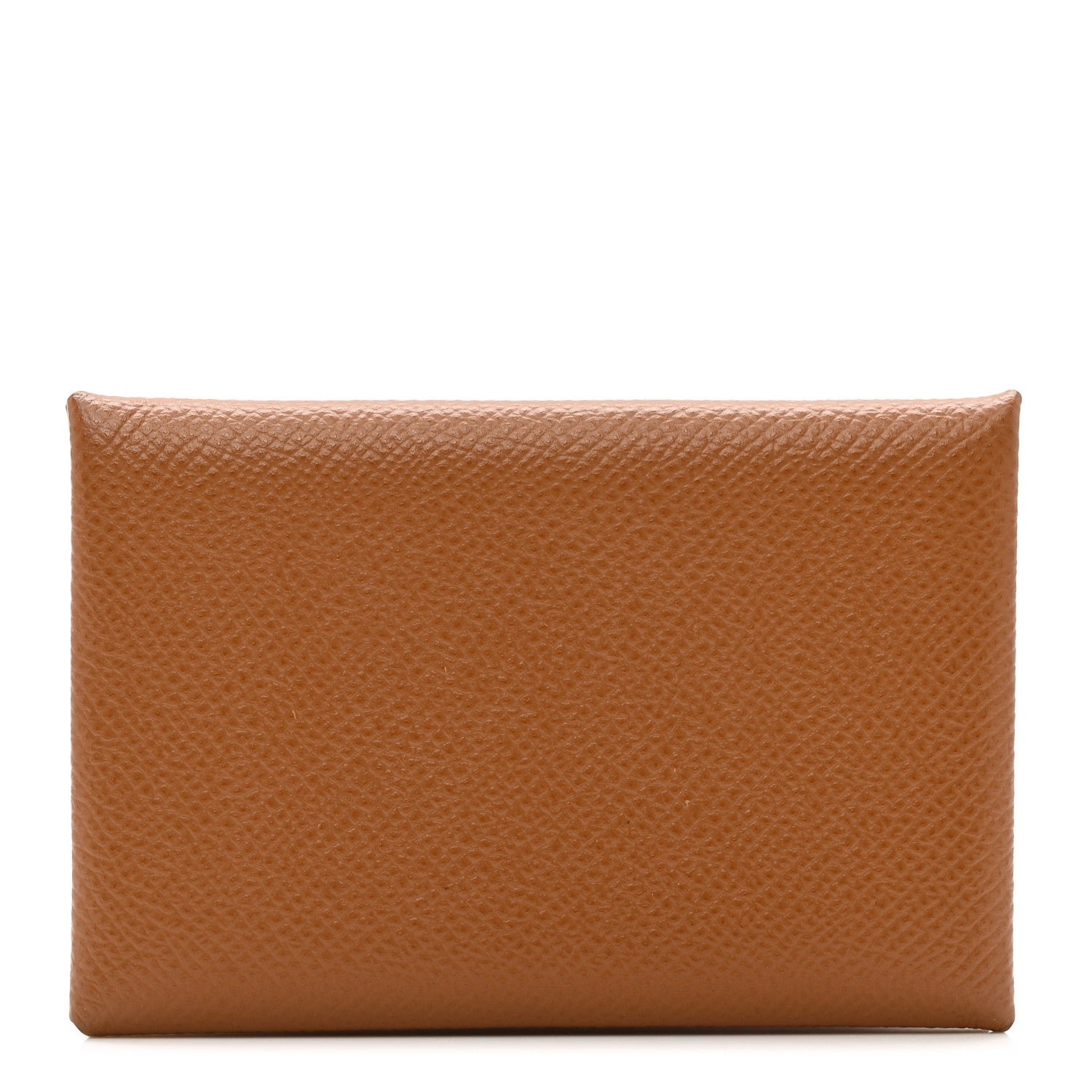 Hermes Epsom Calvi Card Case Gold