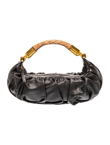 Leather Top Handle Bag